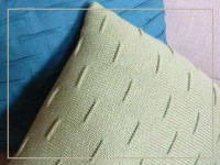 Pintuck Square  Pillow - Quick win