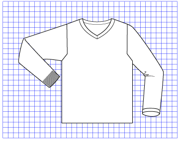 Coal Pullover - Dynamic Pattern