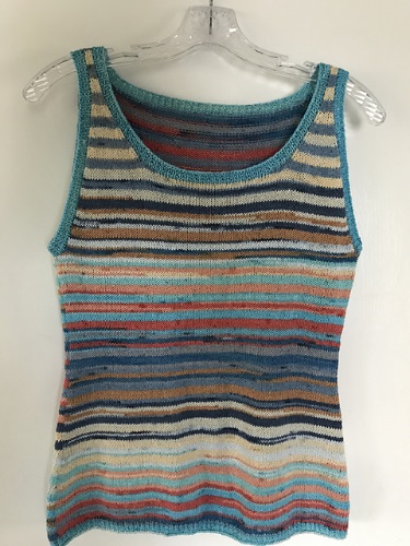 Summer Tank Top Fittted - Dynamic Pattern