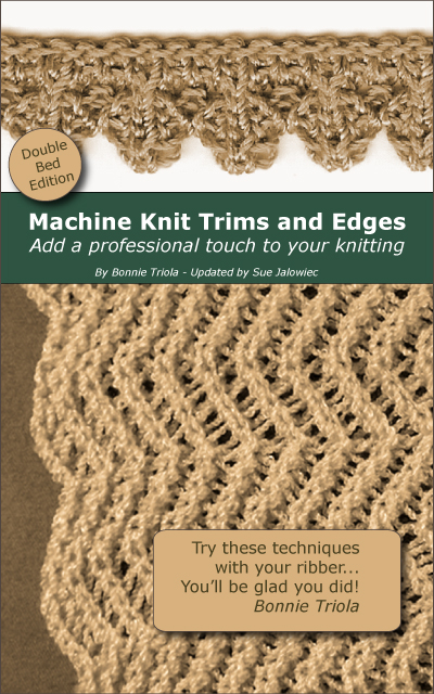 Machine Knitting Trims and Edges - Double Bed (Digital)