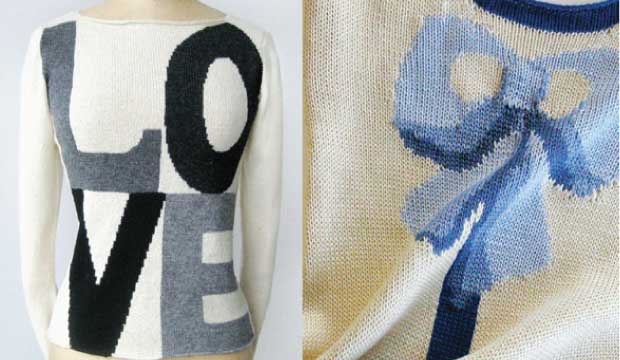 Yep! This is Intarsia