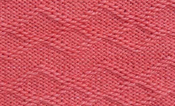 Single color slip stitch in the Knit it Now Stitch Pattern Library