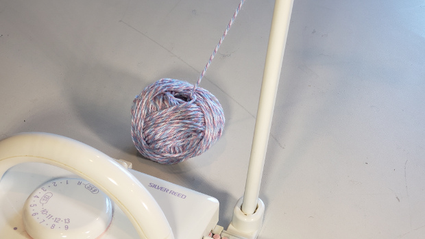 Center-pull hand wound ball works great