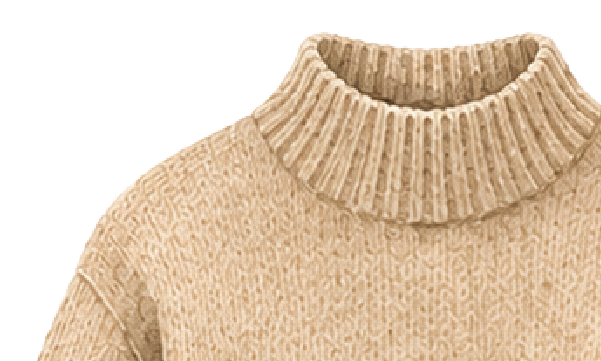 Knitted sweater for when you are stuck mid-project and need help