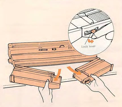 Brother KH341 knitting machine