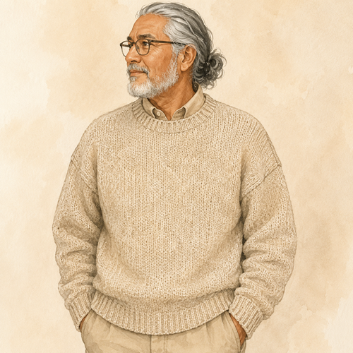 Drop Shoulder Sweater