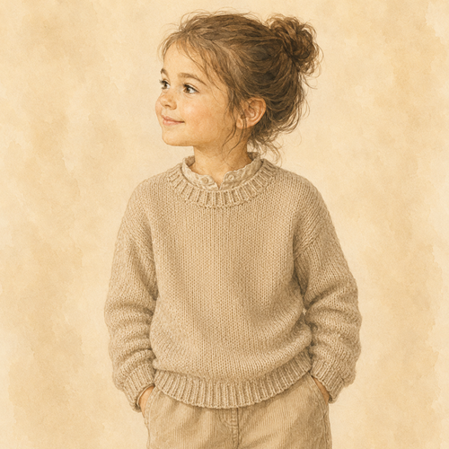 Set-In Sleeve Sweater