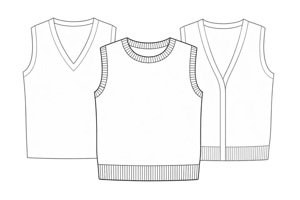 Sleeveless Sweater