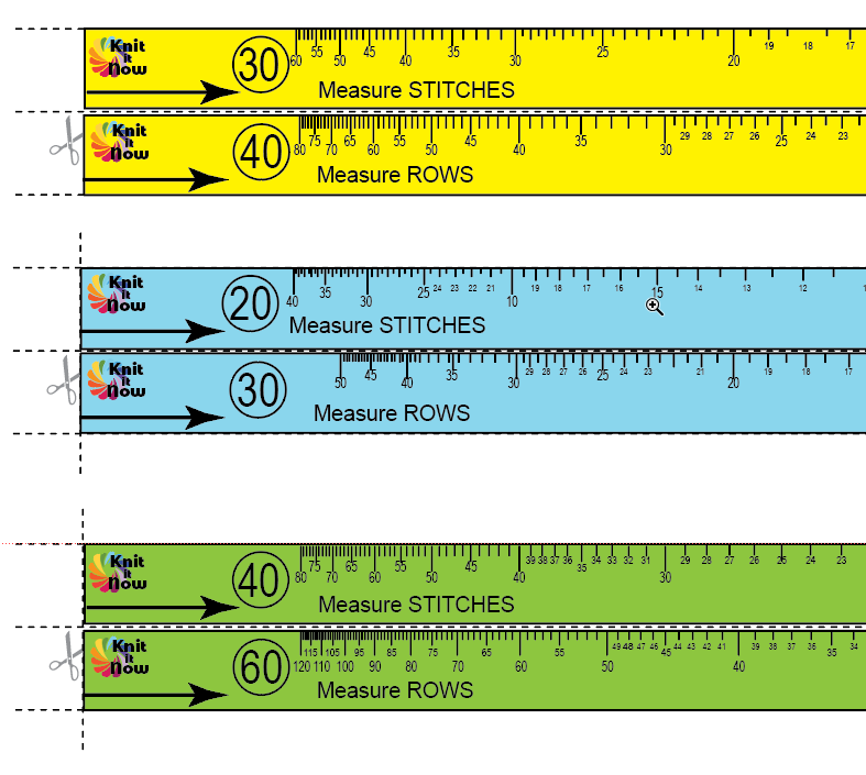 Printable Gauge Rulers preview