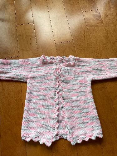 Baby One Piece Squirrel Cardi